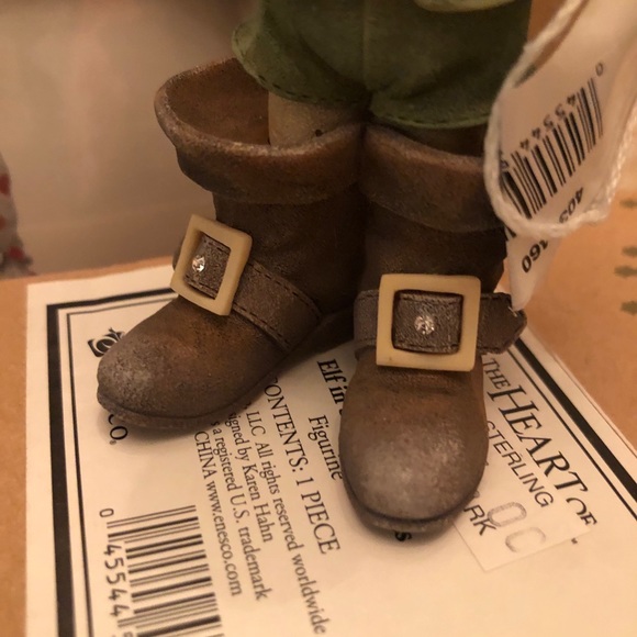 NWT Elf in Santa Boots Figurine - Picture 5 of 9